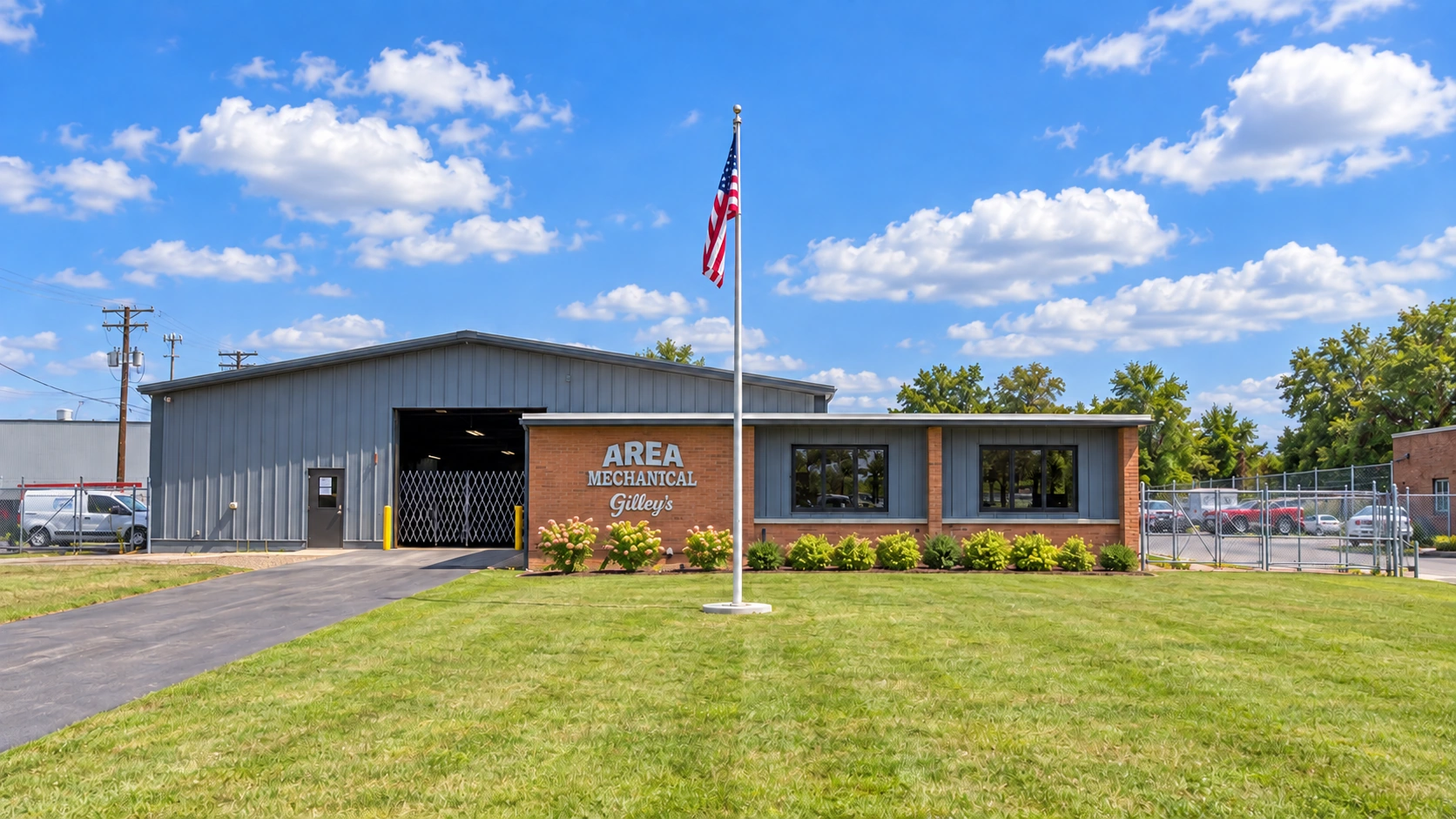 Area Mechanical facility exterior